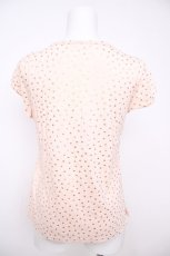 画像2: Cherir la femme / ドットネコカットソー M ピンク Y-26-07-26-025-LO-TS-SZ-ZY (2)