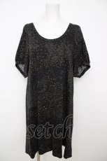 画像1: franche lippee black / 星座ワンピース M 黒 Y-26-07-26-030-LO-OP-SZ-ZY (1)