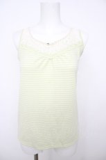 画像1: axes femme / ボーダータンク  ミント Y-26-07-27-047-AX-TO-SZ-ZY (1)