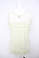 画像2: axes femme / ボーダータンク  ミント Y-26-07-27-047-AX-TO-SZ-ZY (2)