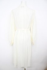 画像2: axes femme POETIQUE / 肩レースデザインロングブラウス M 生成り Y-26-07-27-062-AX-BL-SZ-ZY (2)
