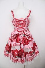 画像2: Dream Lolita / Strawberry Cream ジャンパースカート セット L ピンク Y-26-07-27-074-LO-OP-SZ-ZY (2)