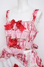 画像3: Dream Lolita / Strawberry Cream ジャンパースカート セット L ピンク Y-26-07-27-074-LO-OP-SZ-ZY (3)