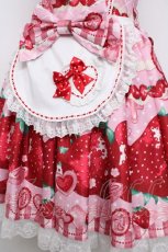 画像4: Dream Lolita / Strawberry Cream ジャンパースカート セット L ピンク Y-26-07-27-074-LO-OP-SZ-ZY (4)