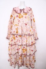 画像1: PINK HOUSE / Animal Happy Jamプリントワンピース F ピンク Y-26-07-27-083-LO-OP-SZ-ZY (1)