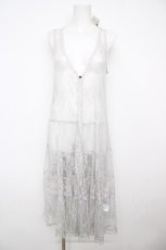 画像1: axes femme / 総レースティアード゛ジレ M グレー Y-26-07-27-089-AX-TO-SZ-ZY (1)