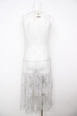 画像2: axes femme / 総レースティアード゛ジレ M グレー Y-26-07-27-089-AX-TO-SZ-ZY (2)
