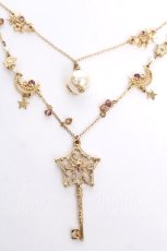 画像1: axes femme / スターライト2連ネックレス  ゴールド Y-26-07-27-002-AX-AC-SZ-ZY (1)