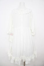 画像2: Princess Flower Garden / TT*KRSフリルOP M 白 Y-26-07-27-103-LO-TO-SZ-ZY (2)
