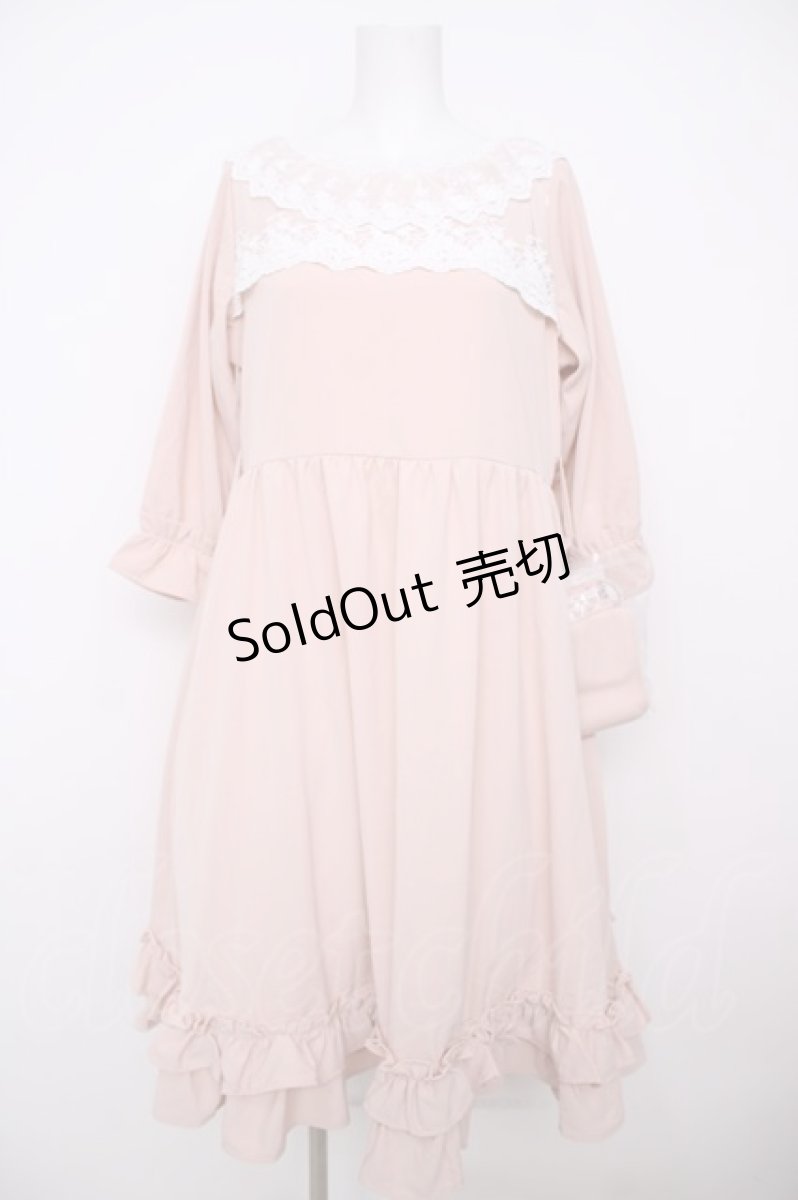 画像1: Princess Flower Garden / TT*KRSフリルOP M ピンク Y-26-07-27-104-LO-TO-SZ-ZY (1)
