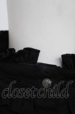 画像3: Rozen Kavalier / レース切替刺繍スタンドカラーブラウス  黒 Y-26-07-27-108-OO-TO-SZ-ZY (3)