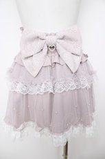画像2: NOEMIE / バックリボンパールチュールティアードスカパン  ピンク Y-26-07-27-132-LO-PA-SZ-ZY (2)