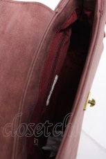 画像3: axes femme / フリルミニショルダーバッグ  ワイン Y-26-07-28-035-AX-BG-SZ-ZY (3)