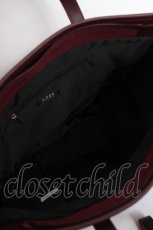 画像4: axes femme / チェック柄トートバッグ  ワイン Y-26-07-28-046-AX-BG-SZ-ZY (4)