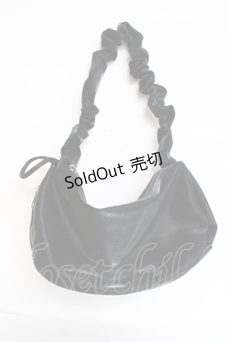 画像2: axes femme POETIQUE / ラウンドショルダーバッグ  黒 Y-26-07-28-048-AX-BG-SZ-ZY (2)