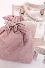画像3: axes femme POETIQUE / ローズワッペンＰＶＣバッグ  淡ピンク Y-26-07-28-051-AX-BG-SZ-ZY (3)