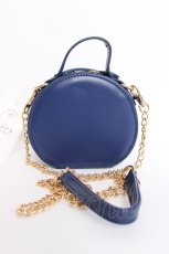 画像2: axes femme / ラウンドチェーンポシェット  紺 Y-26-07-28-056-AX-BG-SZ-ZY (2)