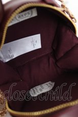 画像3: axes femme / ラウンドチェーンポシェット  ワイン Y-26-07-28-057-AX-BG-SZ-ZY (3)