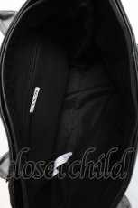 画像4: axes femme / サイドレースアップA4トート  黒 Y-26-07-28-007-AX-BG-SZ-ZY (4)