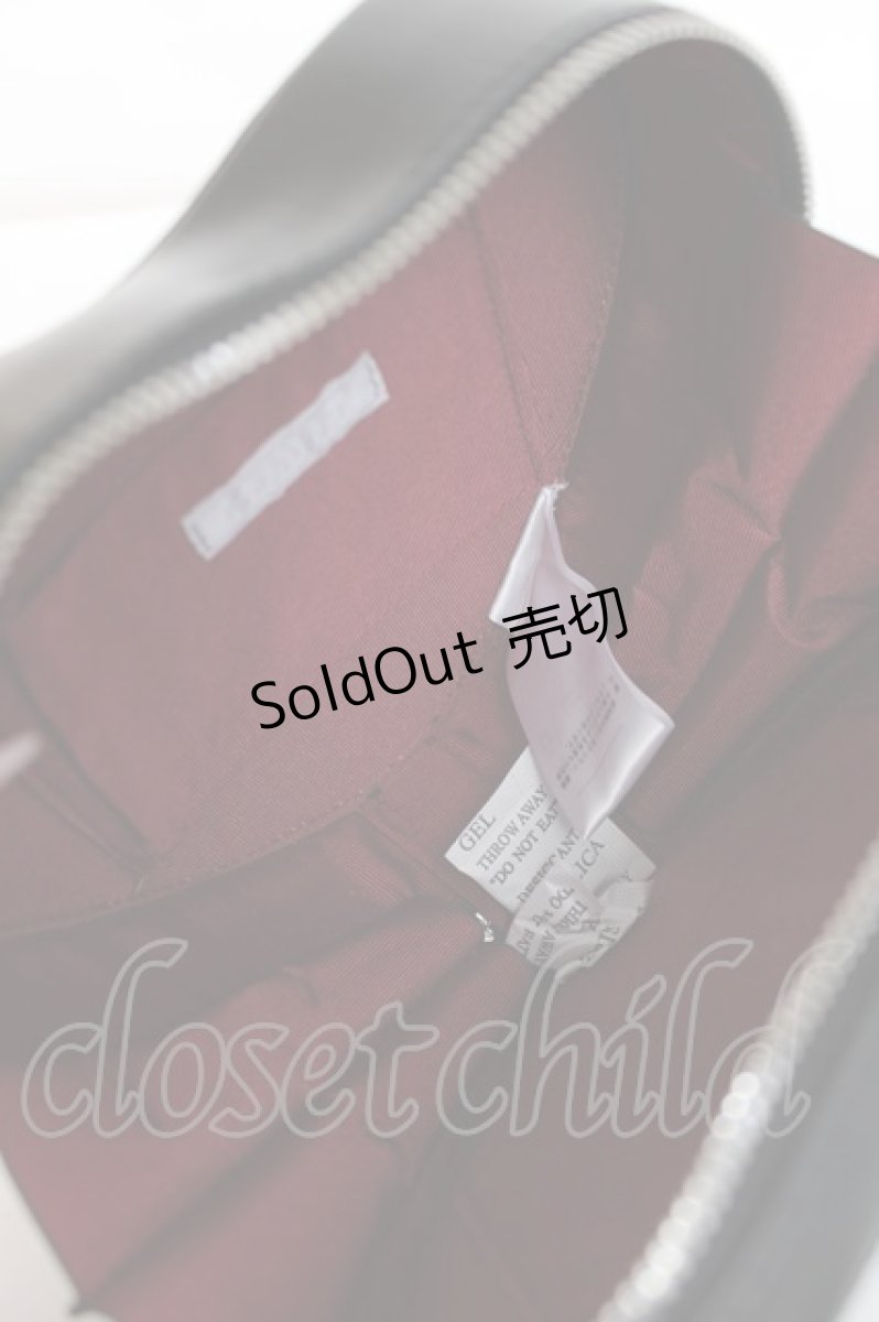 画像3: axes femme POETIQUE / ロゴプレートハートポシェット  黒 Y-26-07-28-069-AX-BG-SZ-ZTK047 (3)