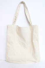 画像2: axes femme / リボン付sajouロゴトート  生成り Y-26-07-28-077-AX-BG-SZ-ZY (2)