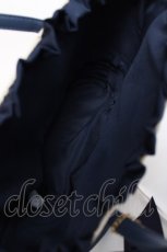 画像3: axes femme / リボンチャーム付きかごバッグ  紺 Y-26-07-28-017-AX-BG-SZ-ZY (3)