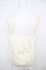 画像2: axes femme / モチーフレースキャミ M キナリ Y-26-07-29-047-AX-TO-SZ-ZY (2)