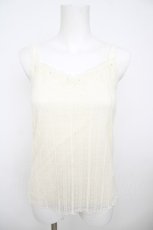 画像1: axes femme / 総レースキャミタンク M 生成り Y-26-07-29-052-AX-TO-SZ-ZY (1)