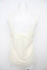 画像2: axes femme / 総レースキャミタンク M 生成り Y-26-07-29-052-AX-TO-SZ-ZY (2)
