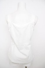 画像2: axes femme / シフォンバラ×パールタンク M 生成り Y-26-07-29-056-AX-TO-SZ-ZY (2)
