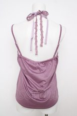 画像2: axes femme / 立体お花レースホルターキャミ M パープル Y-26-07-29-066-AX-TO-SZ-ZY (2)