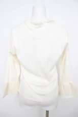 画像2: axes femme / ボリューム刺繍チュールプルオーバー F 生成り Y-26-07-29-112-AX-TO-SZ-ZY (2)