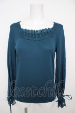 画像1: axes femme / 袖口レースインナー M Bグリーン Y-26-07-29-118-AX-TO-SZ-ZY (1)