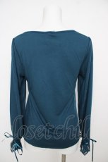 画像2: axes femme / 袖口レースインナー M Bグリーン Y-26-07-29-118-AX-TO-SZ-ZY (2)