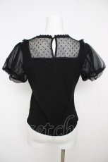 画像2: axes femme POETIQUE / 蝶刺繍カットプルオーバー M クロ Y-26-07-29-124-AX-TO-SZ-ZY (2)
