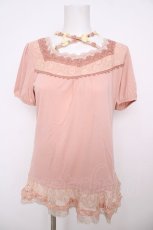 画像1: axes femme / ストラップ付インナープルオーバー M アワピンク Y-26-07-29-125-AX-TO-SZ-ZY (1)