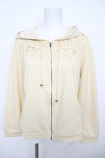 画像1: axes femme / バックシャンレースパーカー M イエロー Y-26-07-29-137-AX-TO-SZ-ZY (1)