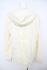 画像2: axes femme / バックシャンレースパーカー M キナリ Y-26-07-29-138-AX-TO-SZ-ZY (2)