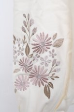 画像3: axes femme / 袖お花刺繍パーカー M 生成り Y-26-07-29-142-AX-TO-SZ-ZY (3)