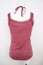 画像2: axes femme / バラクロスストラップキャミ M 濃ピンク Y-26-07-29-015-AX-TO-SZ-ZY (2)