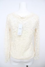 画像2: axes femme / キャミ付総レースプルオーバー M キナリ Y-26-07-29-157-AX-TO-SZ-ZY (2)