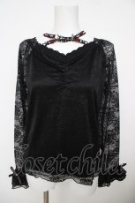 画像1: axes femme / バラクロス総レースインナー F クロ Y-26-07-29-166-AX-TO-SZ-ZY (1)