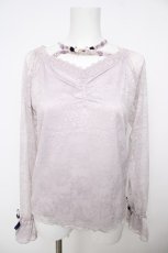 画像1: axes femme / バラクロス総レースインナー F ラベンダー Y-26-07-29-171-AX-TO-SZ-ZY (1)