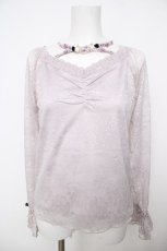 画像1: axes femme / バラクロス総レースインナー F ラベンダー Y-26-07-29-172-AX-TO-SZ-ZY (1)