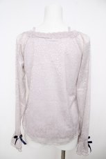 画像2: axes femme / バラクロス総レースインナー F ラベンダー Y-26-07-29-172-AX-TO-SZ-ZY (2)