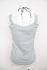 画像2: axes femme / バラクロスストラップキャミ M サックス Y-26-07-29-021-AX-TO-SZ-ZY (2)