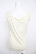 画像2: axes femme / レース重ねタンクトップ M キナリ Y-26-07-29-024-AX-TO-SZ-ZY (2)