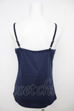 画像2: axes femme / レースアップホルターキャミ M ネイビー Y-26-07-29-044-AX-TO-SZ-ZY (2)