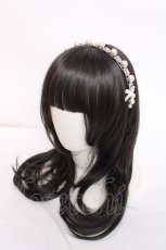 画像1: mellfy memory / Jewel & ribbon カチューシャ  シルバー Y-26-07-31-046-LO-AC-SZ-ZY (1)