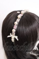 画像3: mellfy memory / Jewel & ribbon カチューシャ  シルバー Y-26-07-31-046-LO-AC-SZ-ZY (3)